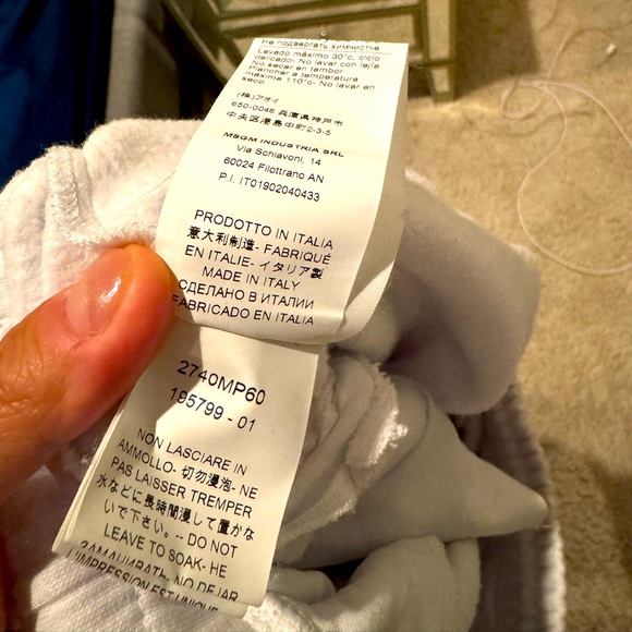 MSGM newsprint sweatpants M - Picture 4 of 5